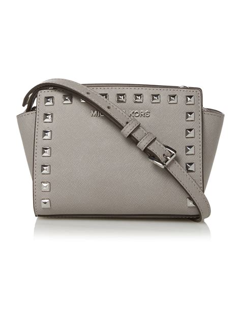 michael kors grau mini asche|Women's Grey Mini Bags .